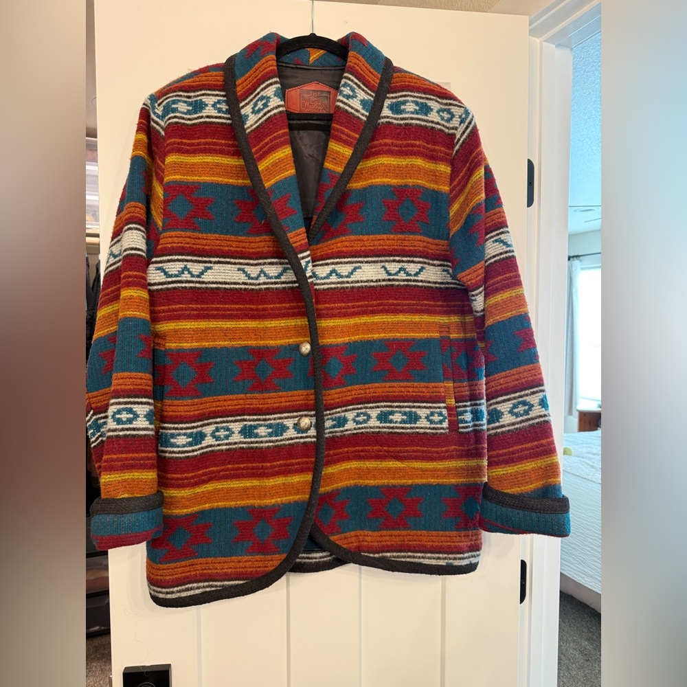 Women’s Southwestern wool jacket